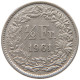 SWITZERLAND 1/2 FRANC 1961 #a044 0181 - Autres & Non Classés