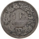 SWITZERLAND 1 FRANC 1877 #c036 0279 - Autres & Non Classés