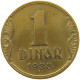 YUGOSLAVIA 1 DINAR 1938 #a047 0411 - Yougoslavie