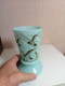 Delcampe - Vase Ancien Opaline Hauteur 18 Cm Diamètre 9 Cm - Vasi