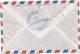 FRANCE LETTRE FM AVION CONVOYEUR HAVRE A PARIS 1° 4.11.1954 POUR POSTE AUX ARMEES TOE + VERSO CIE DU GENIE  SP68450 - Guerre D'Indochine / Viêt-Nam