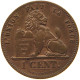 BELGIUM 1 CENTIME 1870 #c011 0375 - 1 Cent