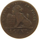 BELGIUM 1 CENTIME 1862 #s079 0009 - 1 Centime