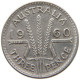 AUSTRALIA THREEPENCE 1960 #a069 0359 - Threepence