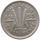 AUSTRALIA THREEPENCE 1955 #a069 0369 - Threepence