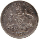 AUSTRALIA THREEPENCE 1921 M #s008 0279 - Threepence