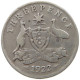 AUSTRALIA THREEPENCE 1922 #a069 0387 - Threepence