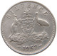 AUSTRALIA SIXPENCE 1957 #a064 0193 - Sixpence