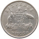 AUSTRALIA SIXPENCE 1955 #a045 0661 - Sixpence