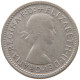 AUSTRALIA SIXPENCE 1955 #a064 0185 - Sixpence