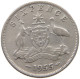 AUSTRALIA SIXPENCE 1955 #a064 0185 - Sixpence