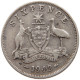 AUSTRALIA SIXPENCE 1942 #s016 0349 - Sixpence