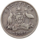 AUSTRALIA SIXPENCE 1941 #s004 0197 - Sixpence