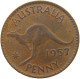 AUSTRALIA PENNY 1957 #a065 0403 - Penny