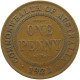 AUSTRALIA PENNY 1922 #s022 0167 - Penny