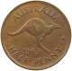 AUSTRALIA HALFPENNY 1961 TOP #a066 0279 - ½ Penny