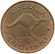 AUSTRALIA HALFPENNY 1963 #a057 0759 - ½ Penny