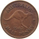 AUSTRALIA HALFPENNY 1943 #a010 0427 - ½ Penny