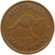 AUSTRALIA HALFPENNY 1941 #a062 0469 - ½ Penny