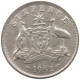 AUSTRALIA 6 PENCE 1962 #c001 0013 - Sixpence