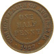 AUSTRALIA HALF PENNY 1927 #c062 0437 - ½ Penny