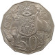 AUSTRALIA 50 CENTS 1969 TOP #s039 0063 - 50 Cents