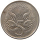 AUSTRALIA 5 CENTS 1966 #s061 0509 - 5 Cents