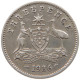 AUSTRALIA 3 PENCE 1936 #c019 0107 - Threepence