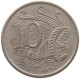 AUSTRALIA 10 CENTS 1966 #s079 0673 - 10 Cents