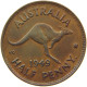 AUSTRALIA 1/2 PENNY 1949 #s067 0247 - ½ Penny