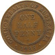 AUSTRALIA 1/2 PENNY 1938 #c033 0317 - ½ Penny