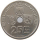 BELGIUM 25 CENTIMES 1938 #a079 0279 - 25 Cent