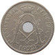 BELGIUM 25 CENTIMES 1922 #a043 0233 - 25 Centimes