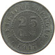 BELGIUM 25 CENTIMES 1917 #a006 0037 - 25 Cent