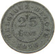 BELGIUM 25 CENTIMES 1916 #a006 0053 - 25 Centimes