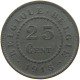 BELGIUM 25 CENTIMES 1915 #c017 0025 - 25 Cents