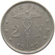 BELGIUM 2 FRANCS 1923 #s072 0431 - 2 Francs