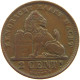 BELGIUM 2 CENTS 1910 #a066 0527 - 2 Cents