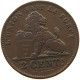 BELGIUM 2 CENTIMES 1902 #s050 0601 - 2 Cents