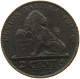 BELGIUM 2 CENTIMES 1864 #a085 0501 - 2 Cents