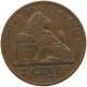 BELGIUM 2 CENTIMES 1864 #c010 0283 - 2 Cents