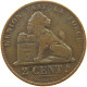 BELGIUM 2 CENTIMES 1864 #a011 0207 - 2 Centimes