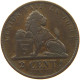 BELGIUM 2 CENTIMES 1863 #c045 0465 - 2 Cents