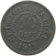 BELGIUM 10 CENTIMES 1915 #s052 0677 - 10 Cent