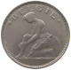 BELGIUM 1 FRANC 1922 #a046 0049 - 1 Franc