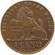 BELGIUM 1 CENTIME 1912 TOP #c041 0545 - 1 Cent