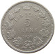 BELGIUM 5 FRANCS 1930 #s072 0351 - 5 Francs & 1 Belga