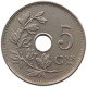 BELGIUM 5 CENTIMES 1928 #c011 0651 - 5 Cents