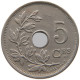 BELGIUM 5 CENTIMES 1926 #a073 0151 - 5 Cent