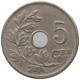 BELGIUM 5 CENTIMES 1920 #a073 0183 - 5 Cents